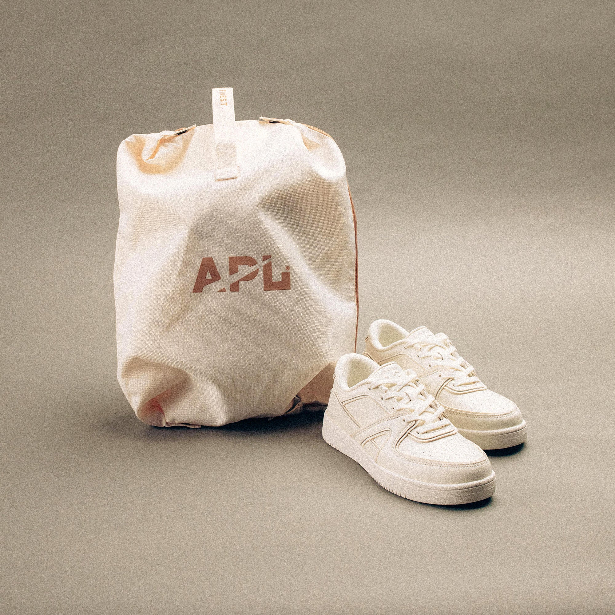 Packable Shoe Bag Pristine / Tan