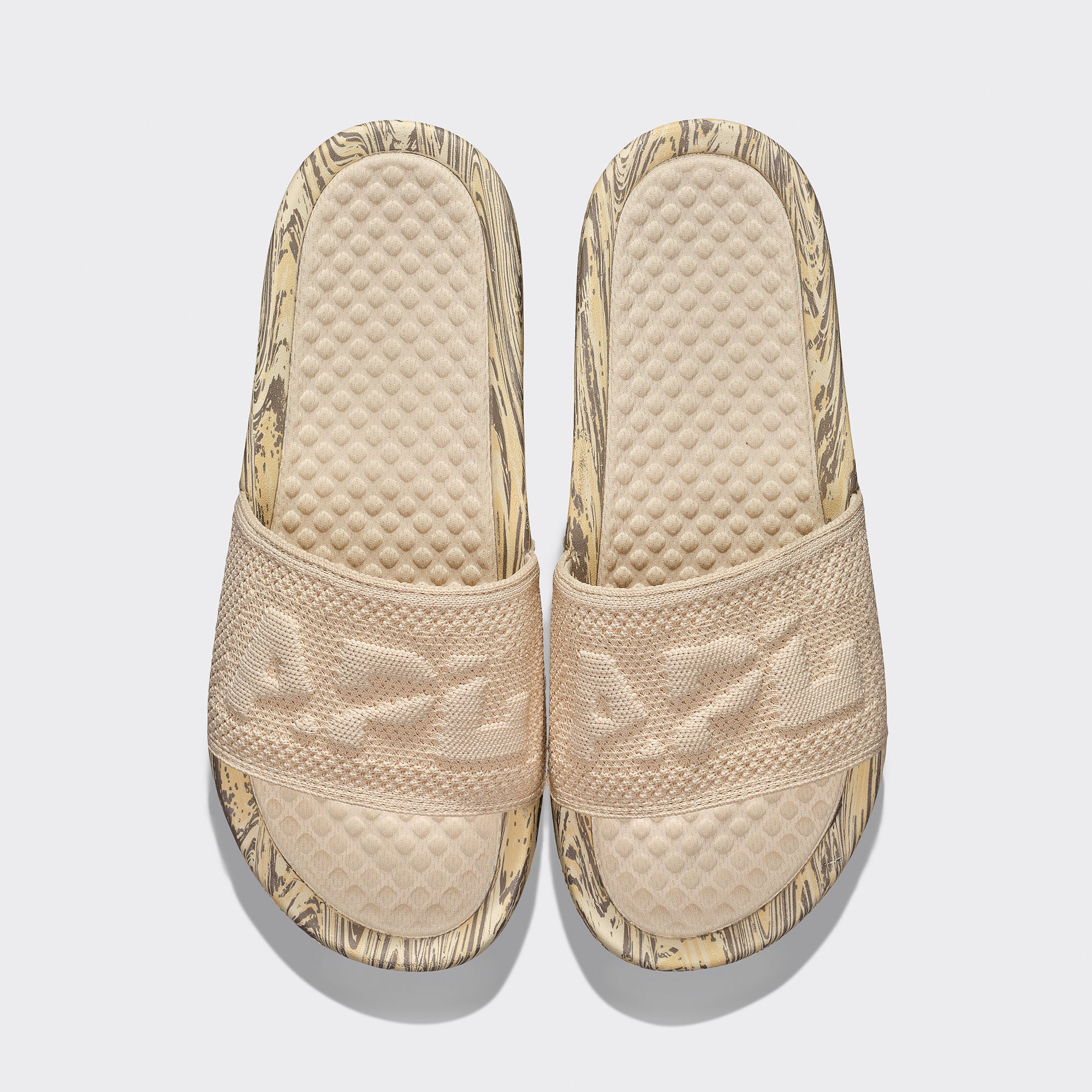 Men's Big Logo TechLoom Slide Beach / Tundra / Marble