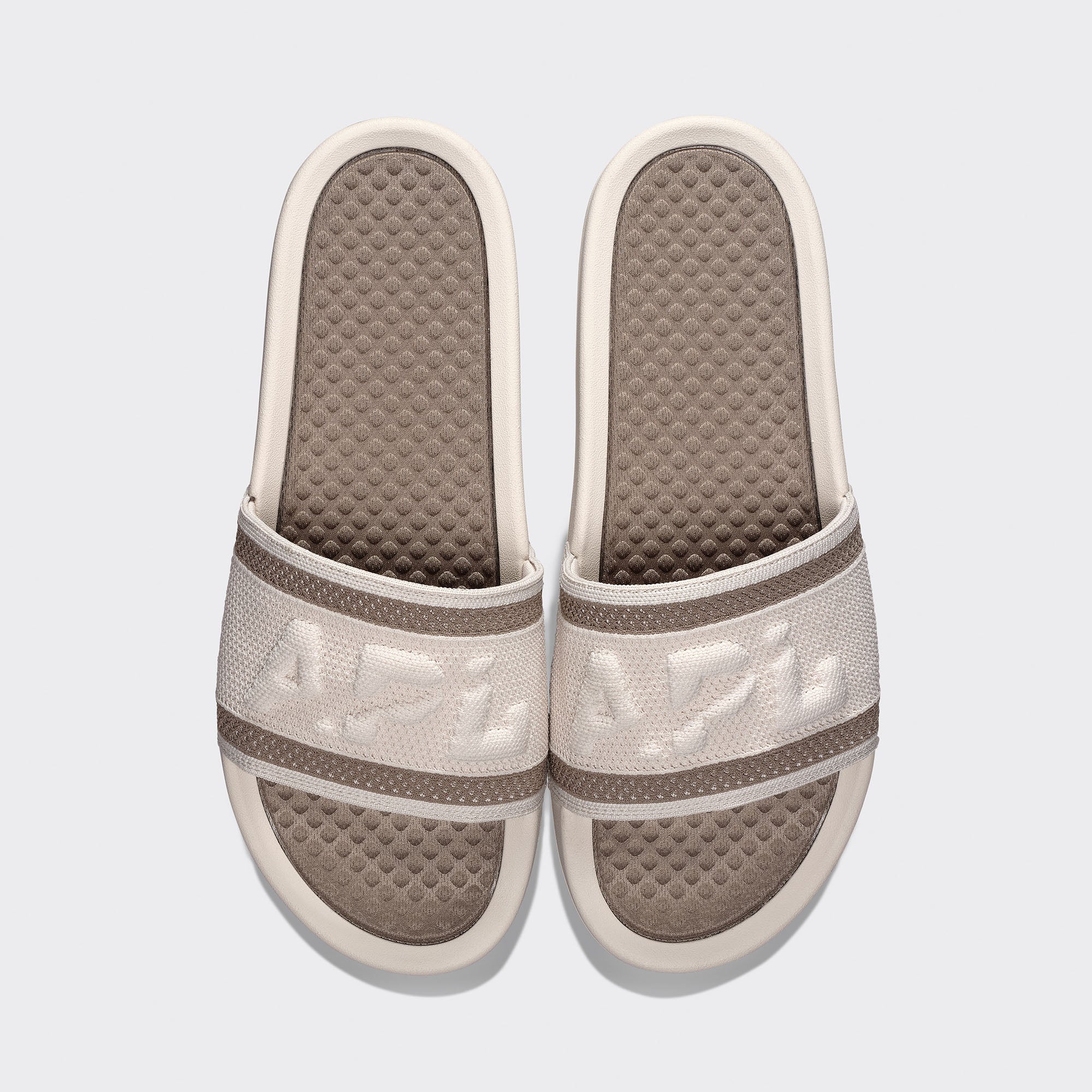 Men's Big Logo TechLoom Slide Pearl / Cobblestone