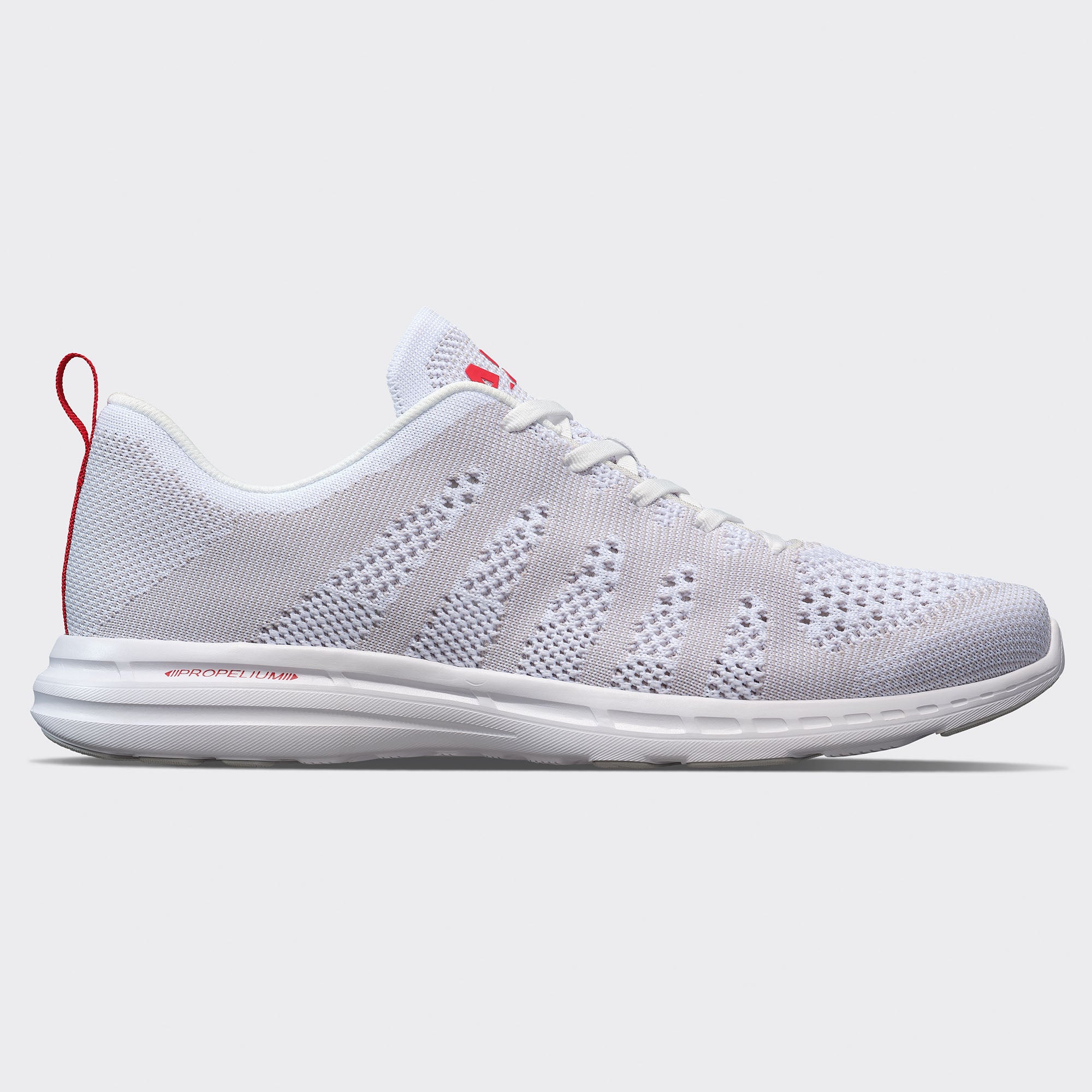 Women's TechLoom Pro White / Harbor Grey / Red