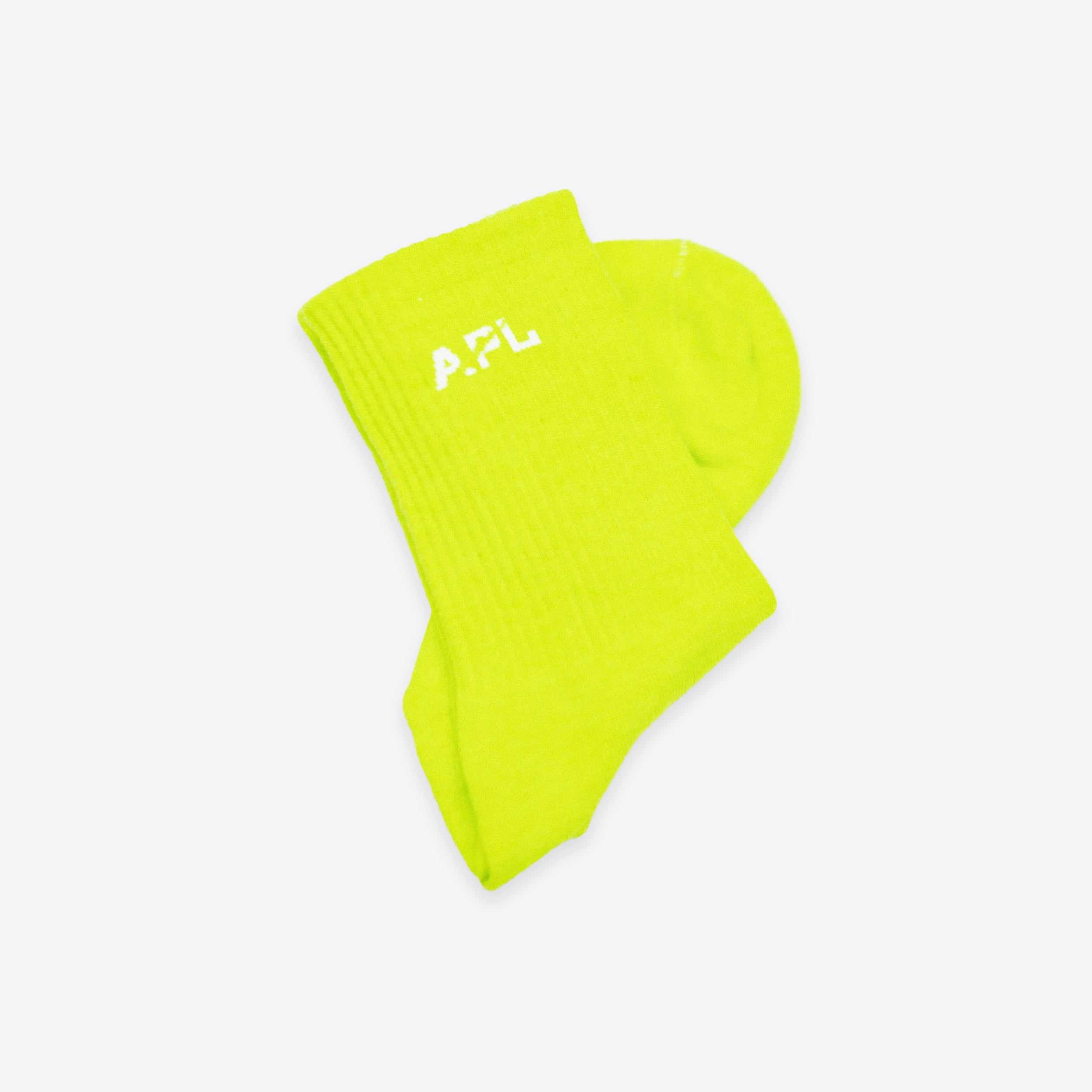 APL Lux Logo Socks Energy / White