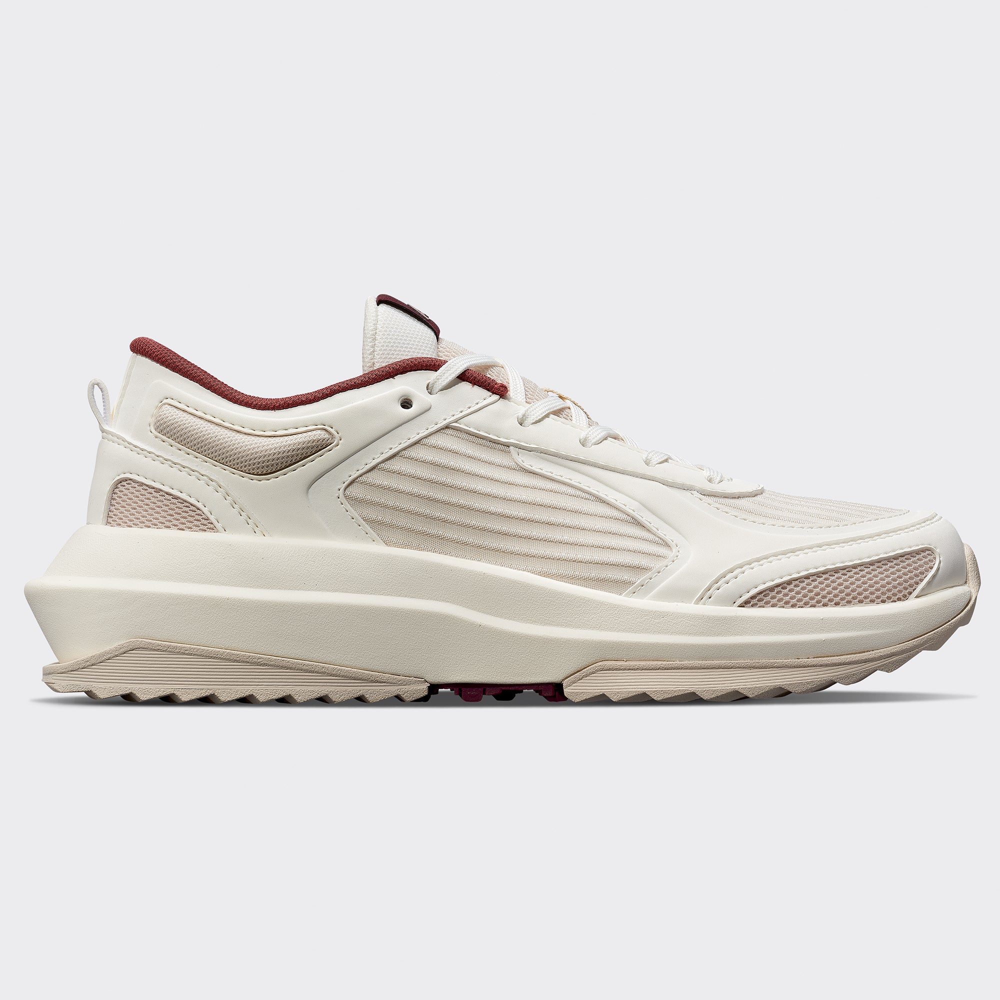 Men's Jogger Ivory / Greige / Bordeaux